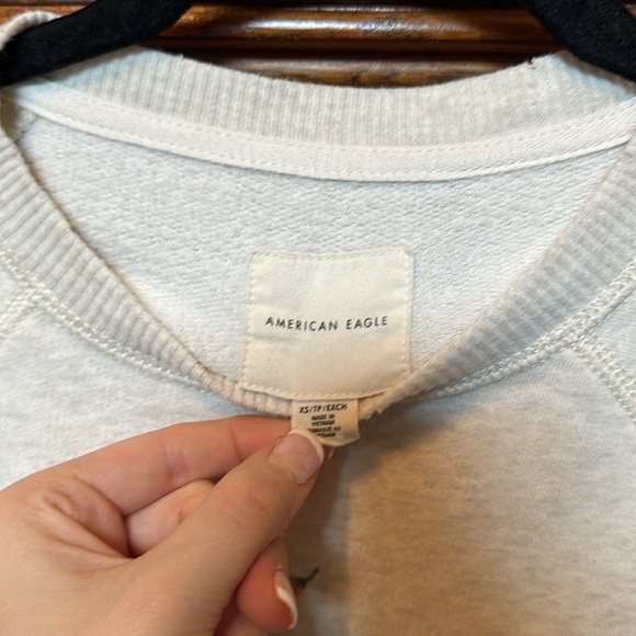 American Eagle Outfitters Floral Embroidered Crewneck - Picture 3 of 4